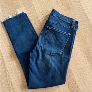 Agolde Dark Blue Ankle Jeans